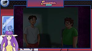 Summertime Saga Part 12: College Adventures with Goth Teacher Cosplay