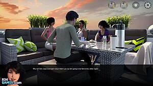 i watch the movie with my step sis in the rich family episode 2, but i make a mistake and call her mommy.