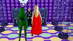 Aliens Fuck Monster Pussy In 3D!