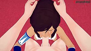 Watch Korra get fucked doggystyle in POV.