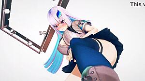 Discover Lize Helesta from Nijisanji in Erotic 3D Cartoon Hentai Anime