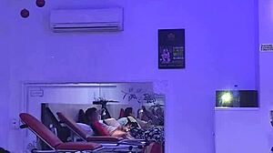 taking latin milf to motel for rimjob and fucking