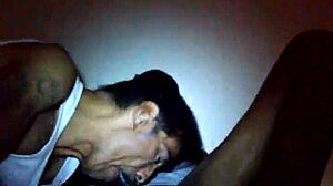 Cpdcr3 sucks on a big black cock