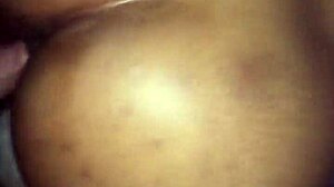 Watch this hot latina get sloppy anal insertion!