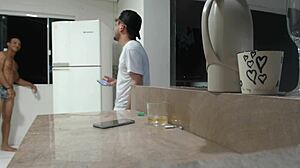 Behind the scenes of raw teen anal with Miia Thalia Destroyer