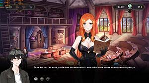 I love the redhead milf cowgirl riding and deepthroat blowjob in wanderer broken bed part 7