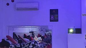 taking latin milf to motel for rimjob and fucking