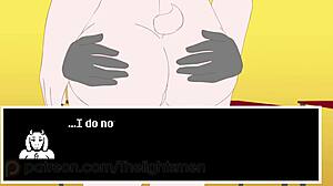 toriel explores the underground in this animated adventure