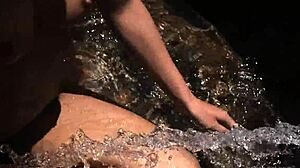 Melisa masturbates to orgasm in Mexico.