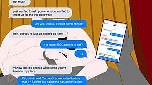 toriel explores the underground in this animated adventure