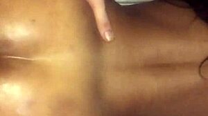 Watch this hot latina get sloppy anal insertion!