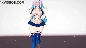 Discover Lize Helesta from Nijisanji in Erotic 3D Cartoon Hentai Anime