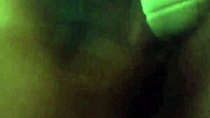 Husband captures his wife's intense squirting masturbation session