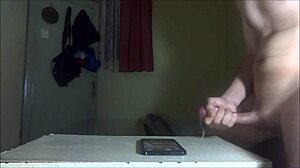 jerking hard to cum on cassidyboo's face