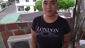 Discovering Stepsister Smoking On Rooftop While She Sucks Dick And Begs For Fuck To Hide From Stepmother Part 1