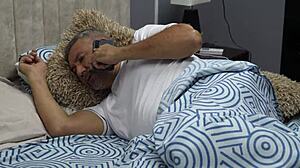 A Beautiful Horny Nurse Takes Care of My Hot Cock. She Gives Blowjob and Handjob in Part 1.