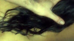 Watch this hot latina get sloppy anal insertion!