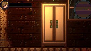 Exploring the drain mansion in this anime game