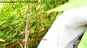 Fuck, got drilled by stranger in bush after missing bus! 😱