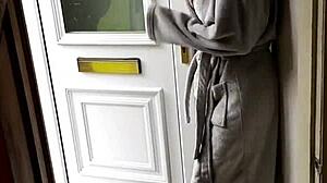 The plumber got more than expected with this naughty milf