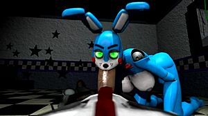 My Bunnie Fnaf Toy Rides Me Wild!