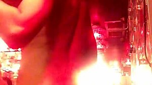 Ebonysweets Webcam Striptease with Ripped Clothes