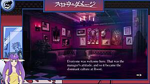 I watch this skinny brunette bodybuilder in hentai anime, feeling so turned on by her muscular form