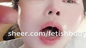 Extreme Deepthroat Blowjob With Spitting, Choking, Gagging, And Humiliation