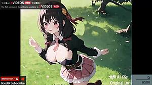 Uncensored Japanese hentai music video featuring yunyun 210 ai cgs
