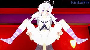 ミカモネルとウザワレイサのバニーガールが激しいハentaiセックス