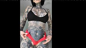 Is that hot petite tattooed girl melody radford doing a sexy dance?