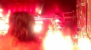 Ebonysweets Webcam Striptease with Ripped Clothes