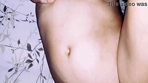 Wife shares turns with group in homemade scene