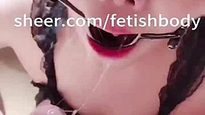 Extreme Deepthroat Blowjob With Spitting, Choking, Gagging, And Humiliation