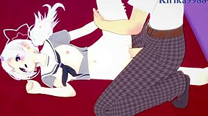 mikamo neru bunny girl and uzawa reisa in wild hentai sex