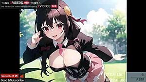 Uncensored Japanese hentai music video featuring yunyun 210 ai cgs