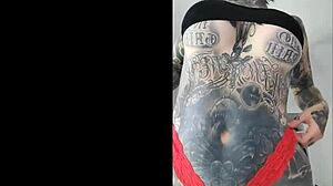 Is that hot petite tattooed girl melody radford doing a sexy dance?