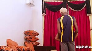 She couldn't walk after intense banging his long dick in doggystyle.