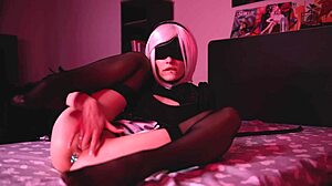 Nier Automata 2B Cosplay Teen 18+ Anal Ahegao
