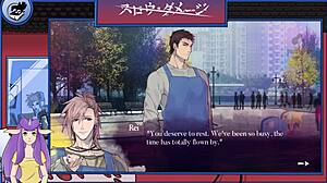 この細いブロンドボディビルダー ヘンタイアニメで見て興奮 筋肉ボディに