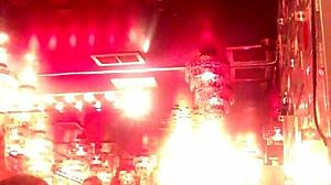 Ebonysweets Webcam Striptease with Ripped Clothes