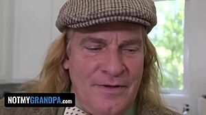 step-grandpa’s massive shaft shocks virgin step-granddaughter hard