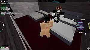 Exploring a Roblox condo with big features.