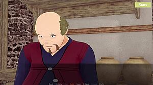 Let's PLAY charming waitress with BIG TITS