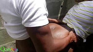 I drilled my neighbor’s juicy pussy fetching water!