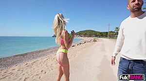 Angie Lynx's wild anal in public