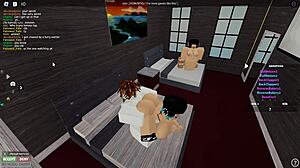 Exploring a Roblox condo with big features.