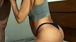 Taking a break to enjoy some wild creampie action with a huge cock.