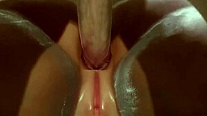 Ich liebe dieses harte Anal-Pounding in Nahaufnahme