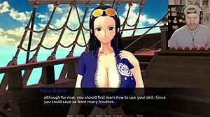 Secret One Piece episode: Ero Ero no Mi uncensored with big tits and ass action